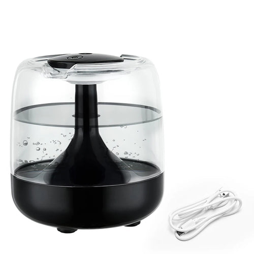 650ml Portable USB Humidifier & Aroma Diffuser with Night Light – Home & Bedroom